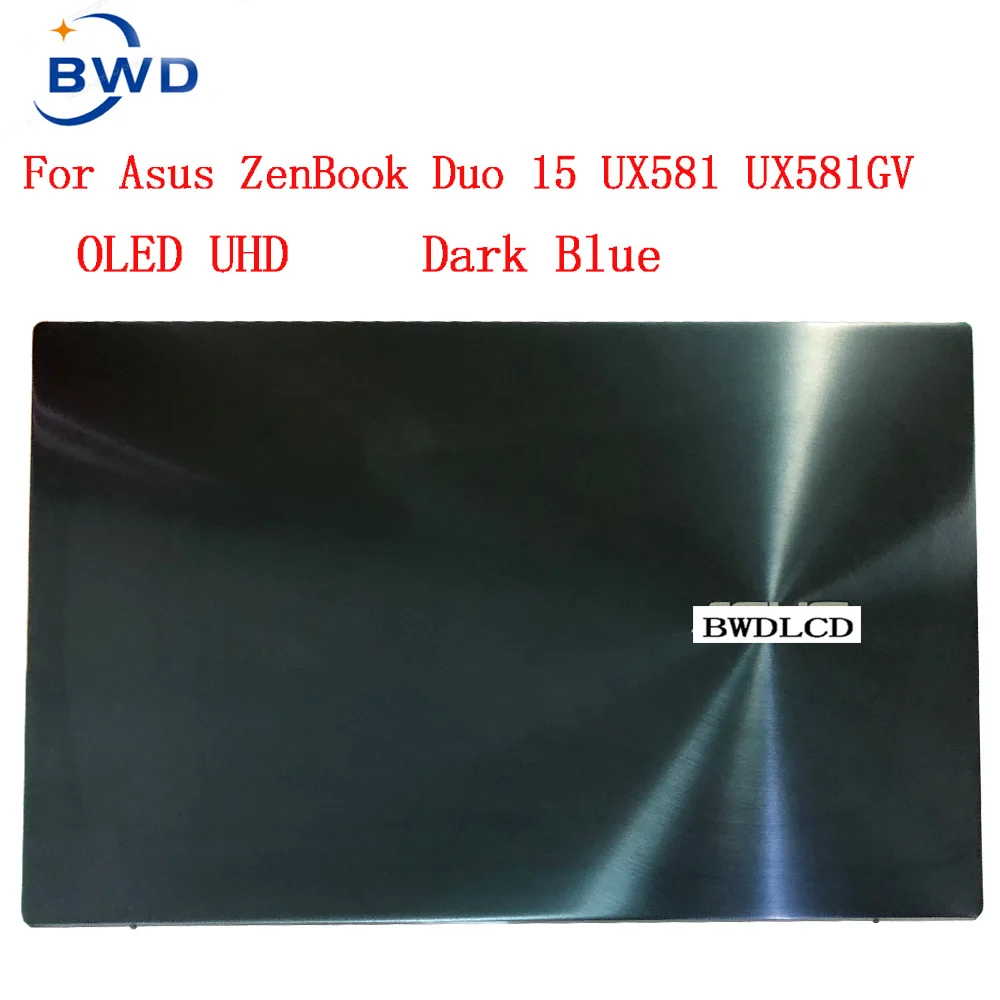 Original 15.6 Uhd 3840×2160 Top de Laptop para Asus Zenbook Duo 15 Ux581 Ux581gv Oled Display Panel Touch Screen Assembly