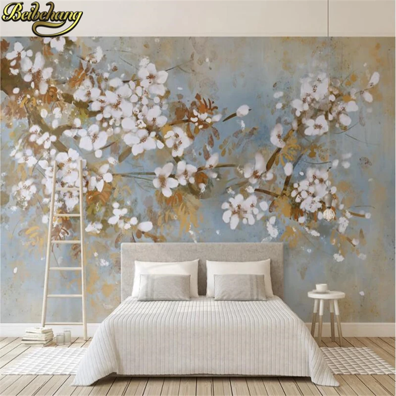 

Фотообои 3D с индивидуальным дизайном: винтажный лес, скандинавские ветви деревьев, небо, фон для телевизора, декоративные наклейки для дома