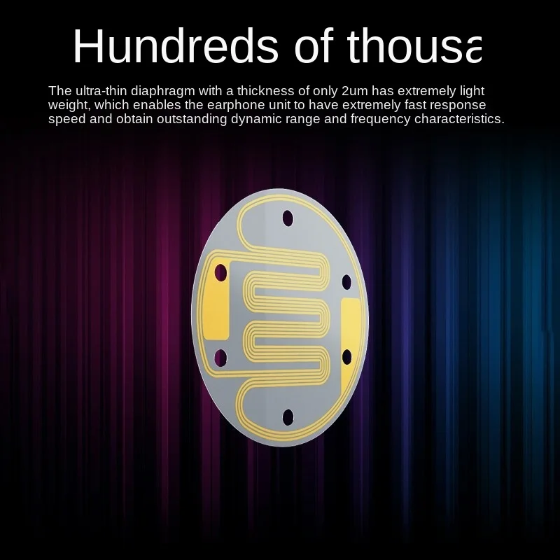 سماعة رأس مسطحة خالدة 7 هرتز داخل الأذن سماعات أذن سلكية مضخم صوت MMCX معدني عالي الدقة HiFi سماعة رأس للموسيقى كابل قابل للفصل 7 هرتز