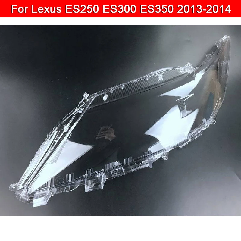 

Car Front Headlight Cover Headlamp Lampshade For Lexus ES250 ES300 ES350 2013 2014 Head Lamp light Covers glass Lens Shell Caps