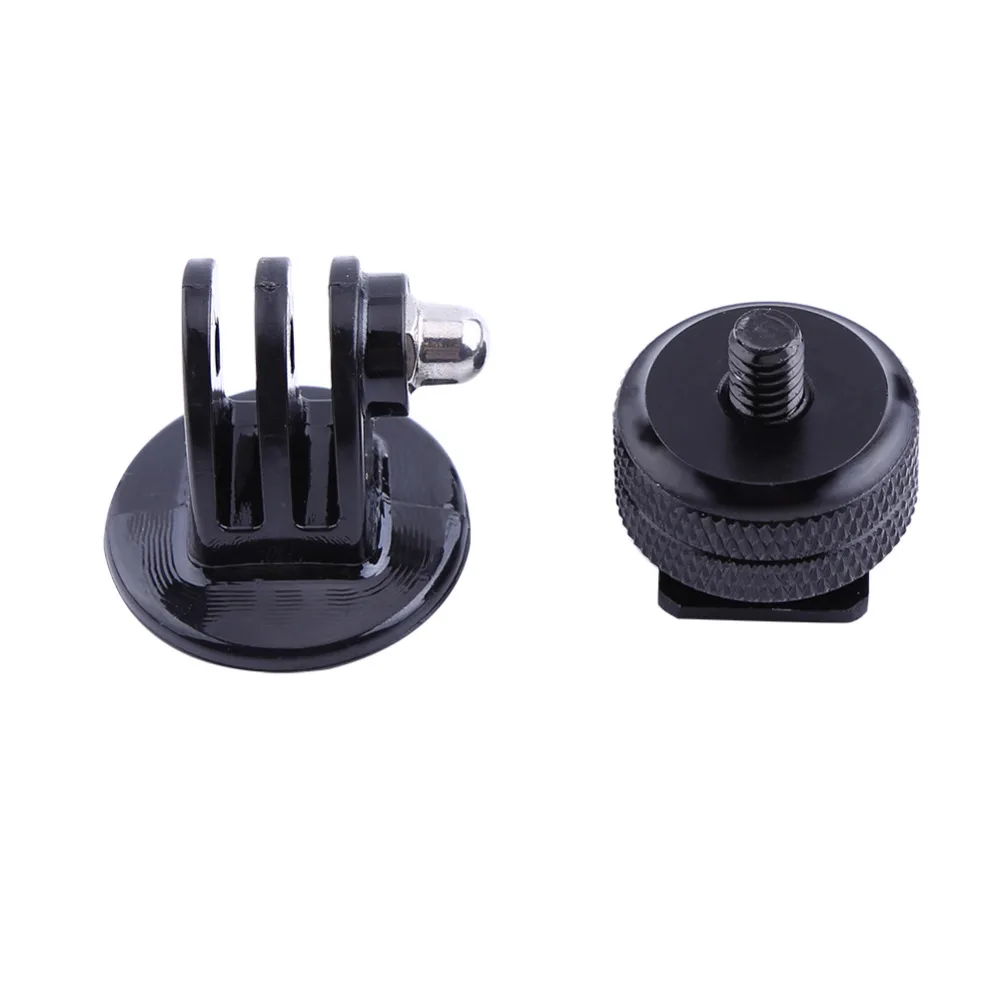 for Go Pro Accessories Tripod Monopod Mount Adapter Screw with 1/4\'\' Tripod Hot Shoe Adapter for Gopro Hero 3 4 5 6 7 8 9 Camera