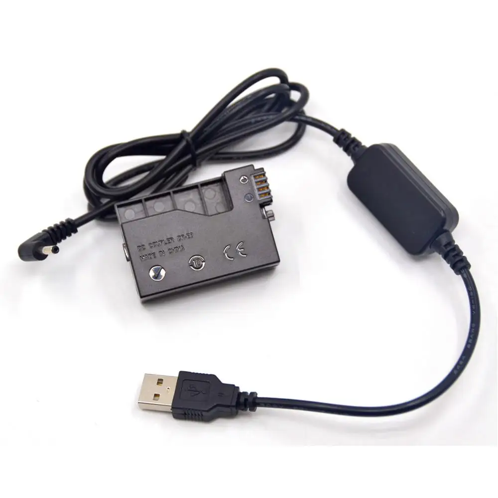 Banku zasilania 5V adapter kabla USB + DR-E8 LP-E8 manekina akumulator do aparatów Canon EOS Rebel T2i T3i T4i T5i 550D 600D 650D 700D pocałunek X4