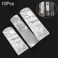 10Pcs 3 Size Clear Shrink Film Bag Transparent TV Remote Control Case Cover Air Condition Remote Control Protective Plastic