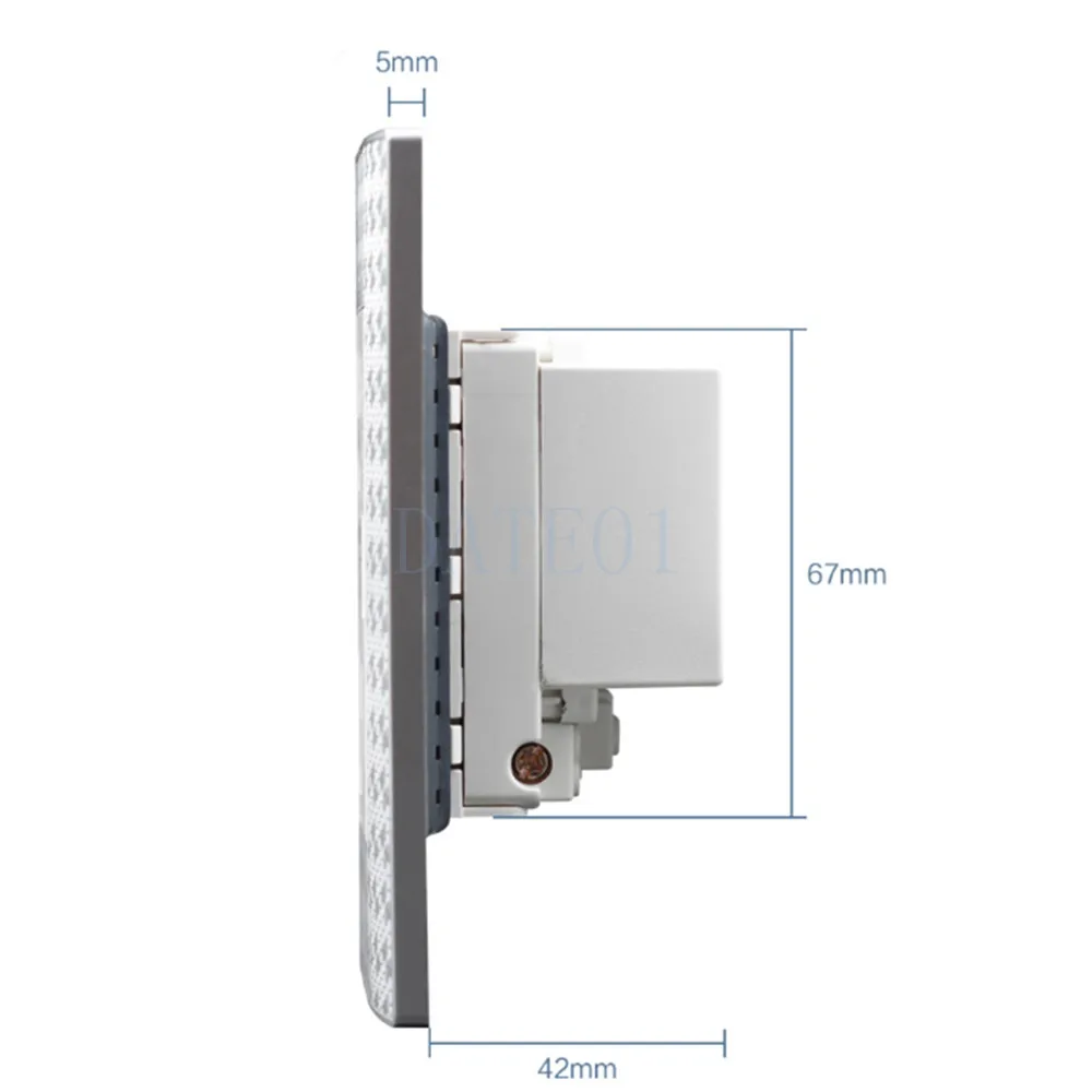 American Standard  Dual Usb Socket Panel  Three-Hole Power Socket Canada  Taiwan Japan3.1A2.1A  New Fast Charging Source Socket