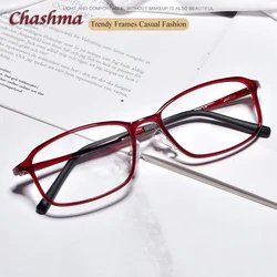 Chashma Transparent Blue TR90 Frame Optical Eyewear Men Prescription Glasses Women Light Weight Spectacles for Teens