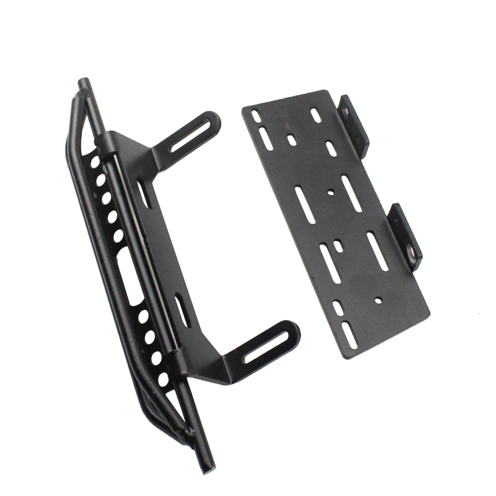 2pcs Metal Side Pedal & Receiver Box For 1/10 Cherokee Axial Scx10 90046 90047 90048 Foot