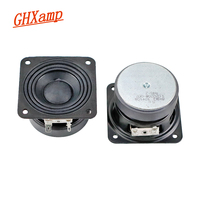 GHXAMP 2.75 Inch Mid-Bass Speaker 70mm Midrange Woofer Dual Voice Coil 8OHM Daul 10W Multi-fold Ring Edge Loudspeaker Diy 2PC