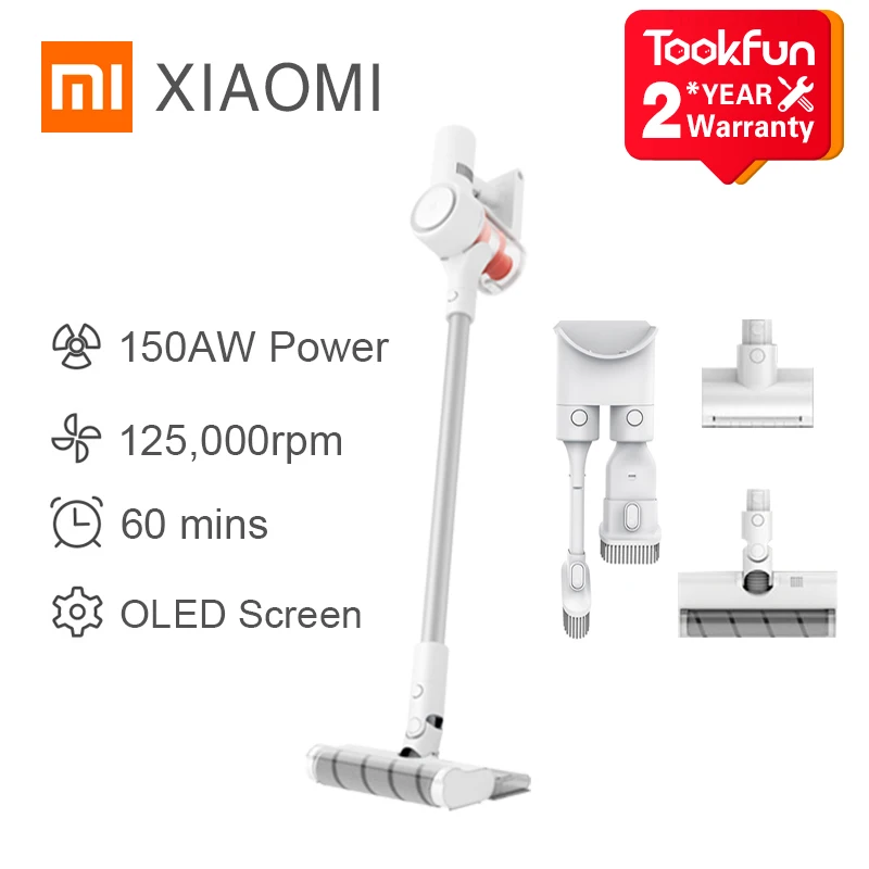 

XIAOMI MIJIA Handheld Vacuum Cleaner K10 Home Car household Car Wireless Sweeping 20000Pa cyclone Suction Multifunctional Brush