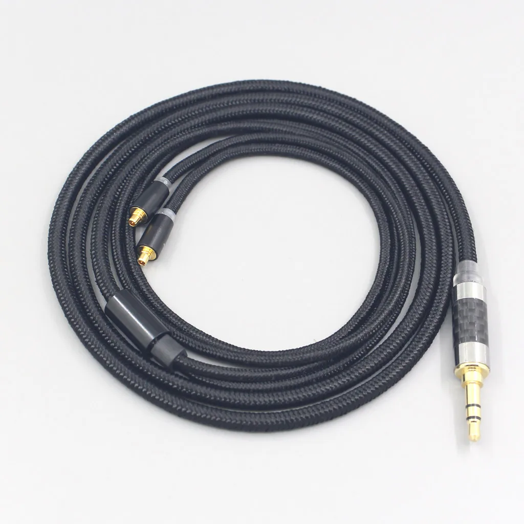 2,5 мм 4,4 мм сверхмягкий нейлоновый кабель для наушников OFC для Dunu T5 Titan 3 T3 (увеличенная длина MMCX) наушники LN007517