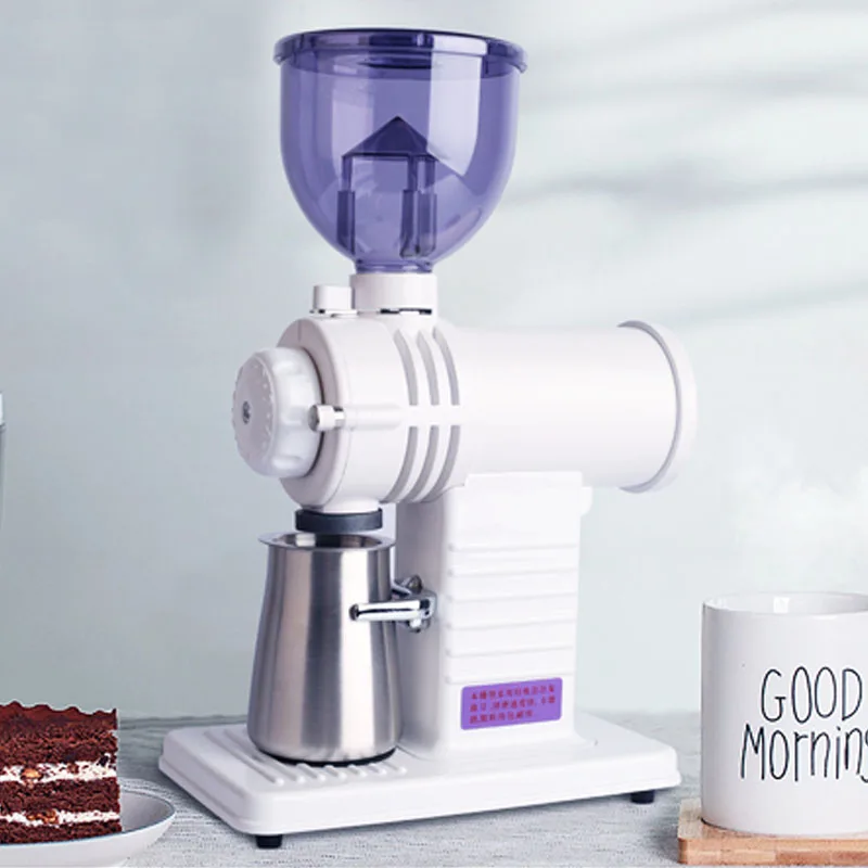 Professional Electric Coffee Grinder Automatic 10 Gear Adjustable 200W Ghost Teeth Burr coffee Beans Grinding Machine 110V/220V