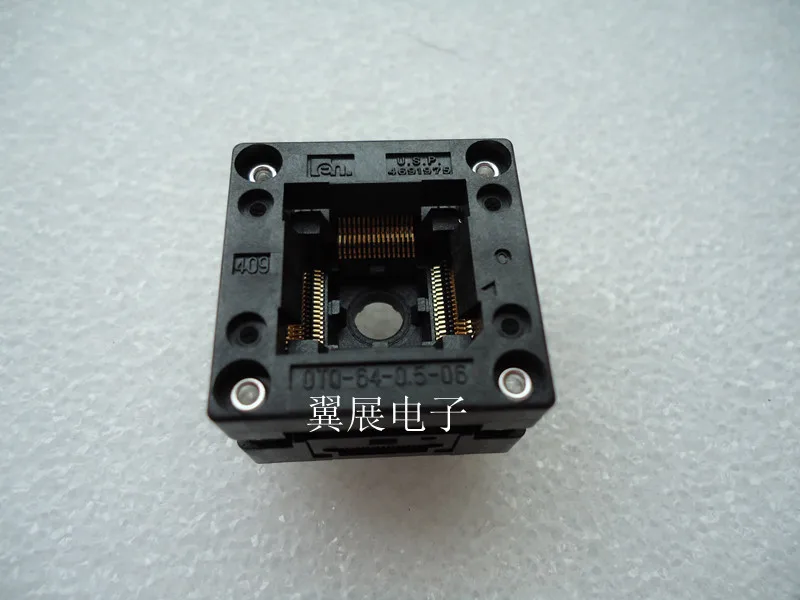 

OTQ-64-0.5-06 New imported QFP64 TQFP64 test socket SOCKET