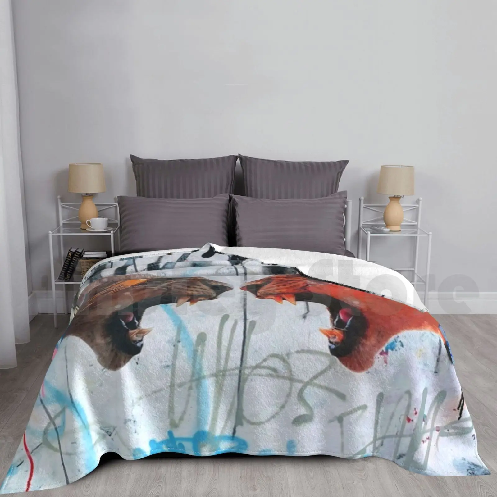 Manta de arte de león moda personalizada 1873 arte animal arte de león pantera leona el Rey León Rey León Simba