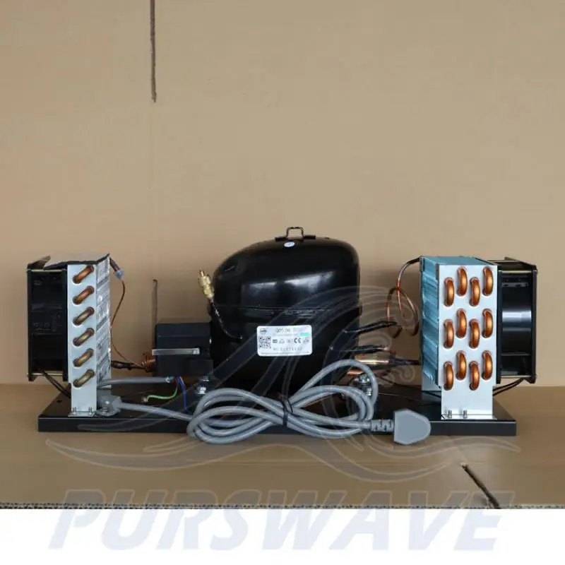 QD52A Small Air-Cooled Unit 220Vr134A Can Be Turned On and Cooled with Temperature Control