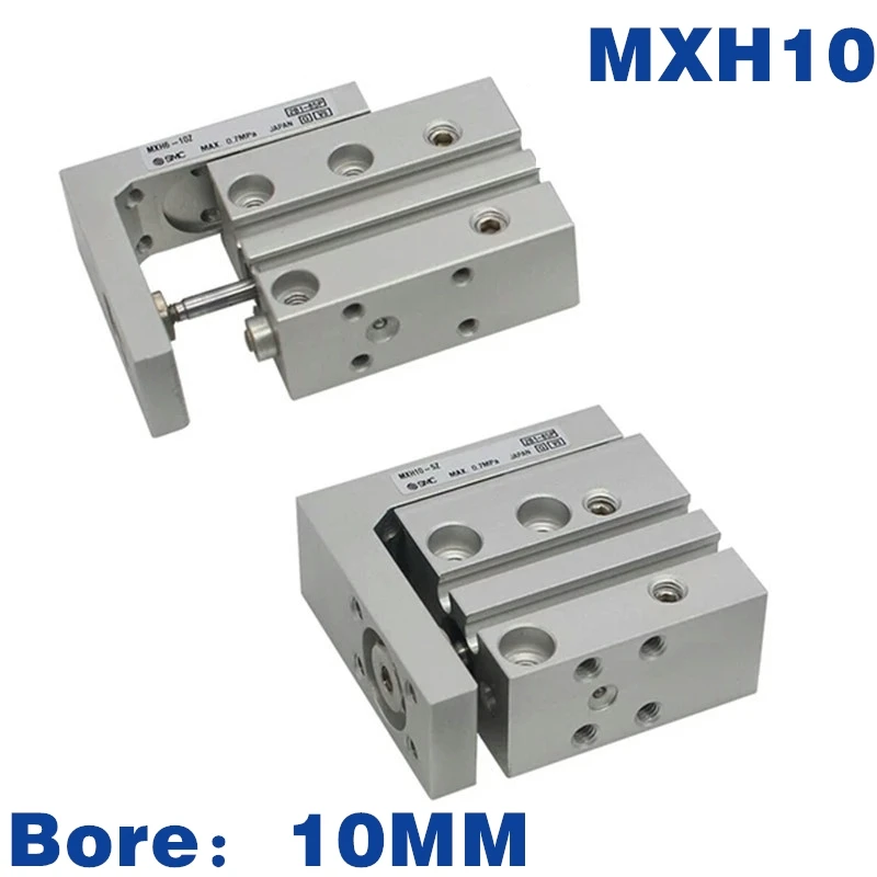 MXH SMC Compact Slide Cylinder Pneumatic MXH10-5 10 15 20 25 30 40 50 60 Double Acting MXH10-5Z 10Z 15Z 20Z 25Z 30Z 40Z 50Z 60Z