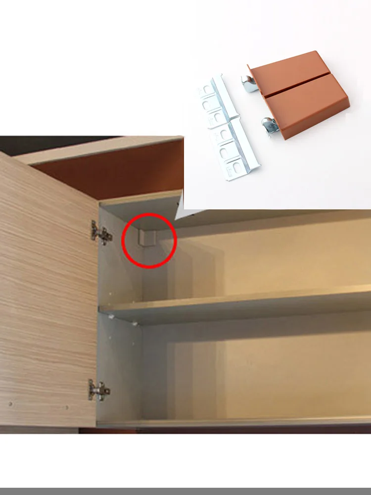 Zwart Bruin Wit Grijs Opknoping Code Muur Kast Hardware Hanger Kabinet Muur Opknoping Code