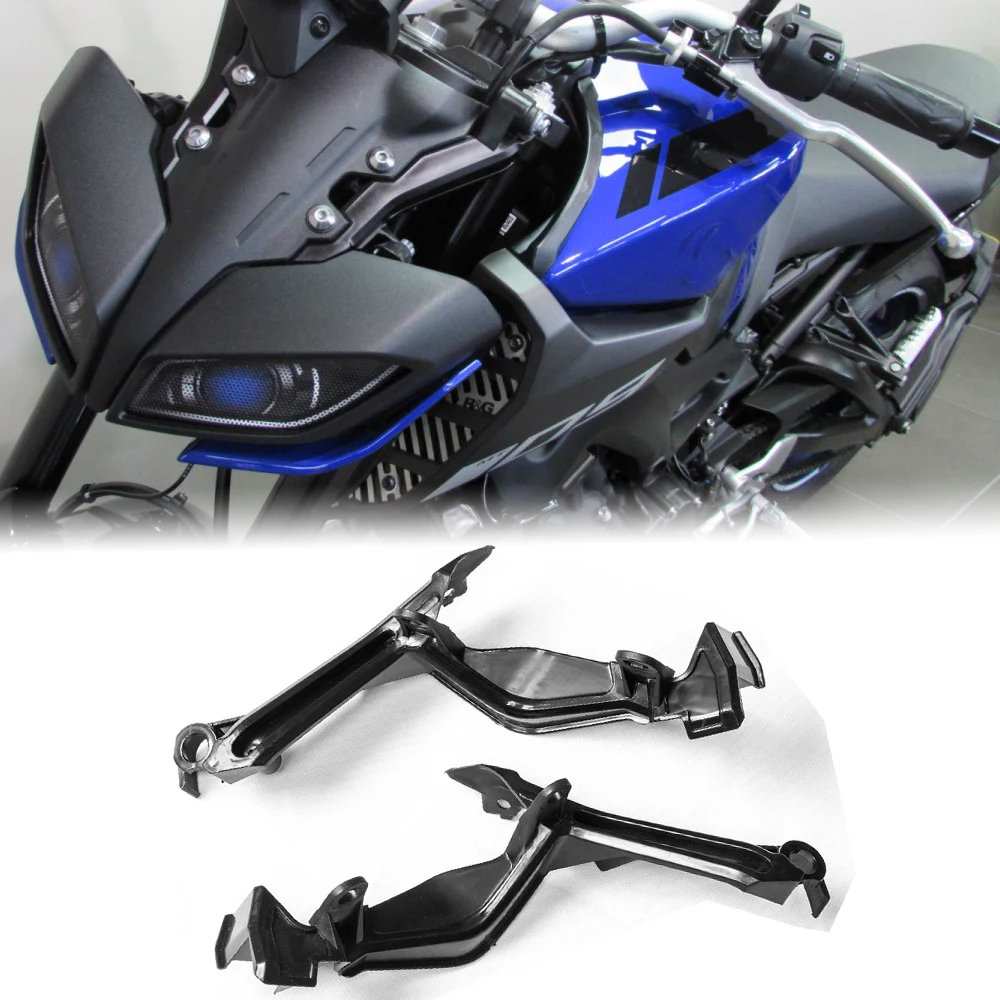 

MT09 Headlight Holder Mount Bracket Fairing Front Upper Nose Cowl Cover For Yamaha FZ MT 09 FZ-09 FZ09 MT-09 2017 2018 2019 2020