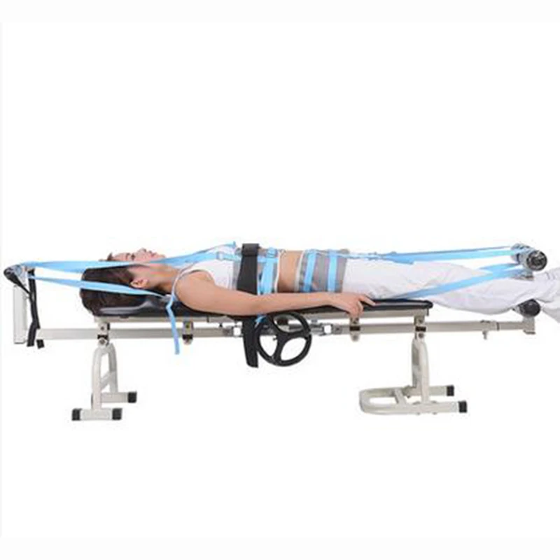 The stretcher cervical lumbar traction bed lumbar traction bed home tractor portable health protective devices