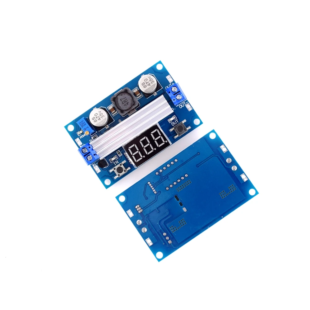 DC DC-DC 3~35V to 3.5~35V LTC1871 Booster Step Up Step-up Module Converter Regulated Power Supply+VoltMeter