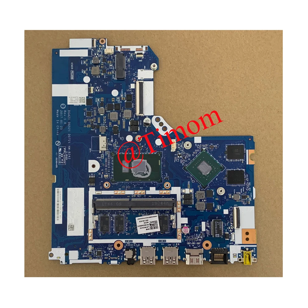 Imagem -05 - para 32015ikb 80xl 80ye Ideapad 320-17ikb 80xm Independente Mainboard Nm-b242 5b20q11977 5b20n86431 5b20n86618 I37130u I3-7100u