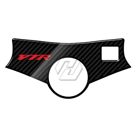 För Honda VTR 1000 3D Carbon-look Övre trippelgaffel Defender 10 best sales Honda VTR1000 - №6