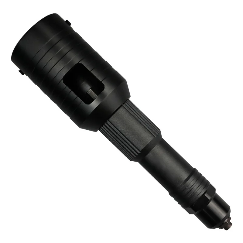 Black Alloy Steel Electric Rivet Gun Drill Adapter Riveting Tool