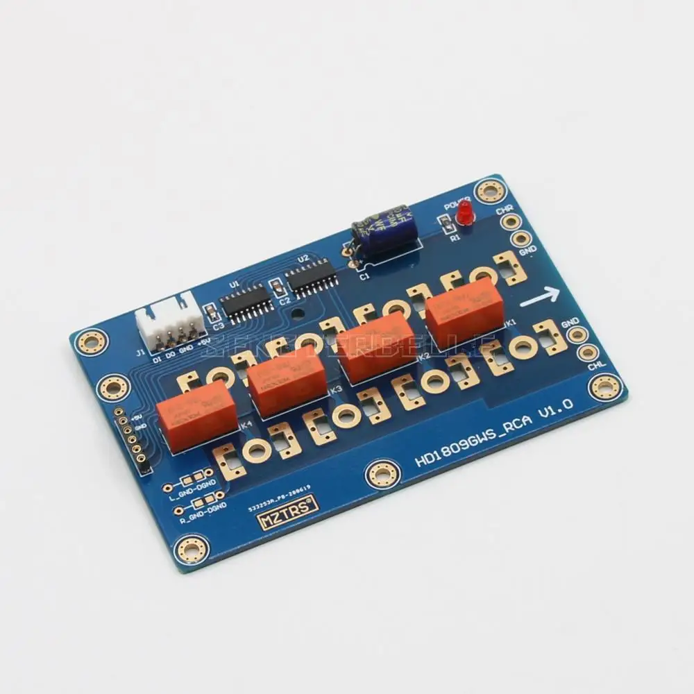 Потенциометр для двигателя ALPS 27 Type A10K/A50K/A100K DIY HiFi, пульт дистанционного управления, регулятор громкости, плата предусилителя с платой питания