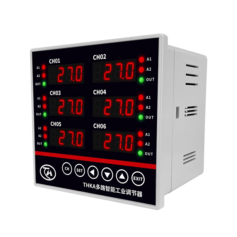 4-20mA Multichannel Thermostat 6 Channel Temperature Control ModbusRtu RS485