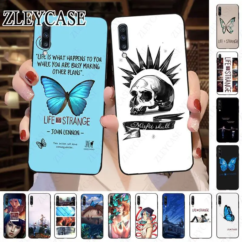 Life Is Strange butterfly Phone Cover For Samsung Galaxy A12 A13 A14 A20S A21S A22 A23 A32 A50 A51 A52 A53 A70 A71 A73 5G Cases