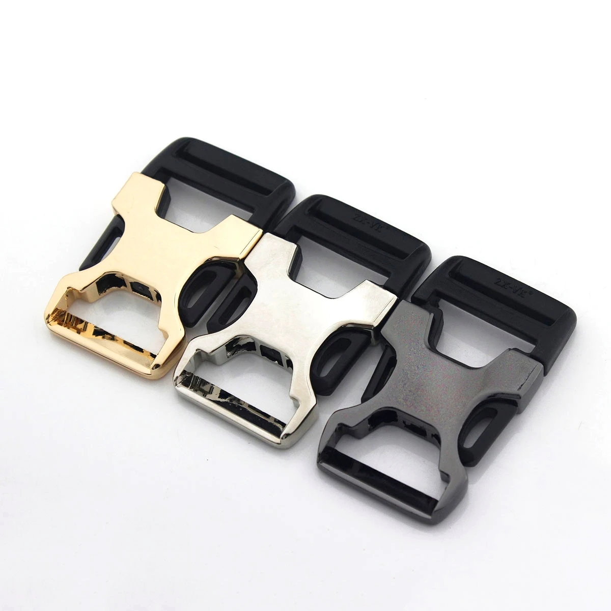 1pcs Metal & Plastic Belt Buckle Quick Side Release Clasp for DIY Bag Luggage Outdoor Backpack Strap Belt Webbing Lether Craft