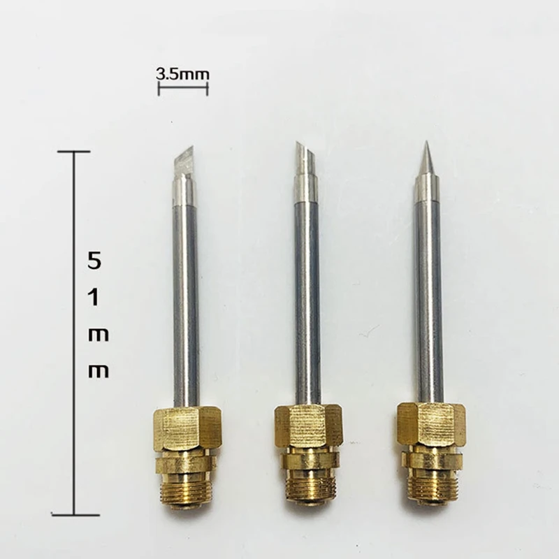 Ponta de ferro para solda 510, ponta de ferro usb de 5v para solda, acessórios de ponta para solda