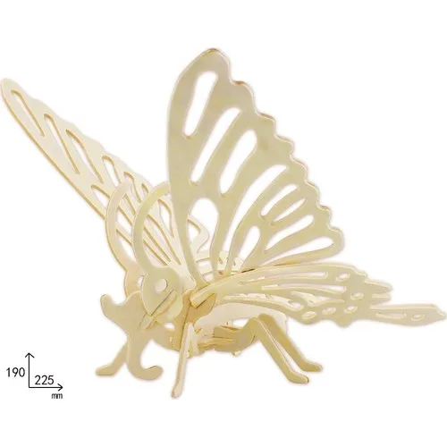 Rennway 3D Wooden Puzzle-Butterfly