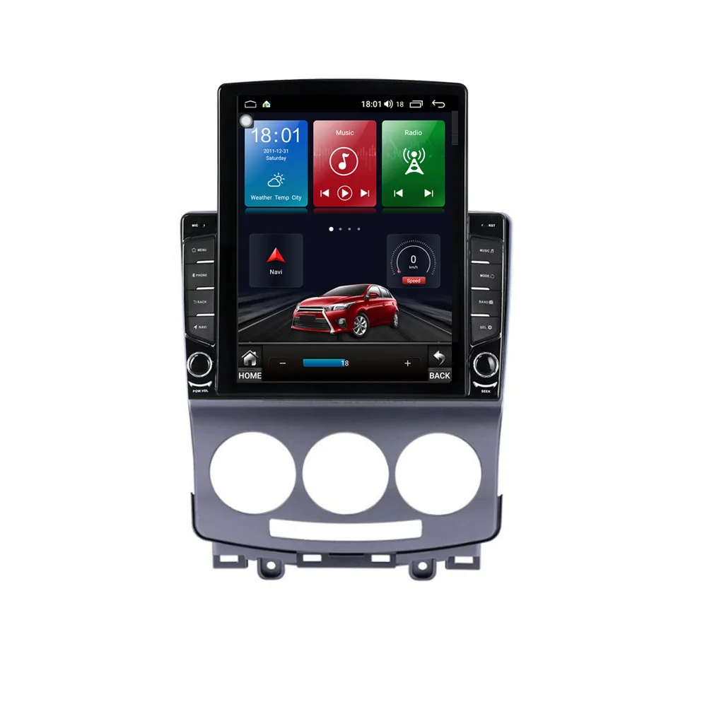 Tesla Screen Player Car Multimedia IPS DSP Android 10 64GB For Mazda 5 2005-2010 Audio Radio stereo GPS Navi Head Unit