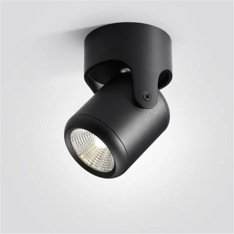 10W 20W Super Lumineux Spot Lumière 180 Résistant Rotation Plafonnier LED Spot Down Light AC85-265V Led Downlights Surface Monté