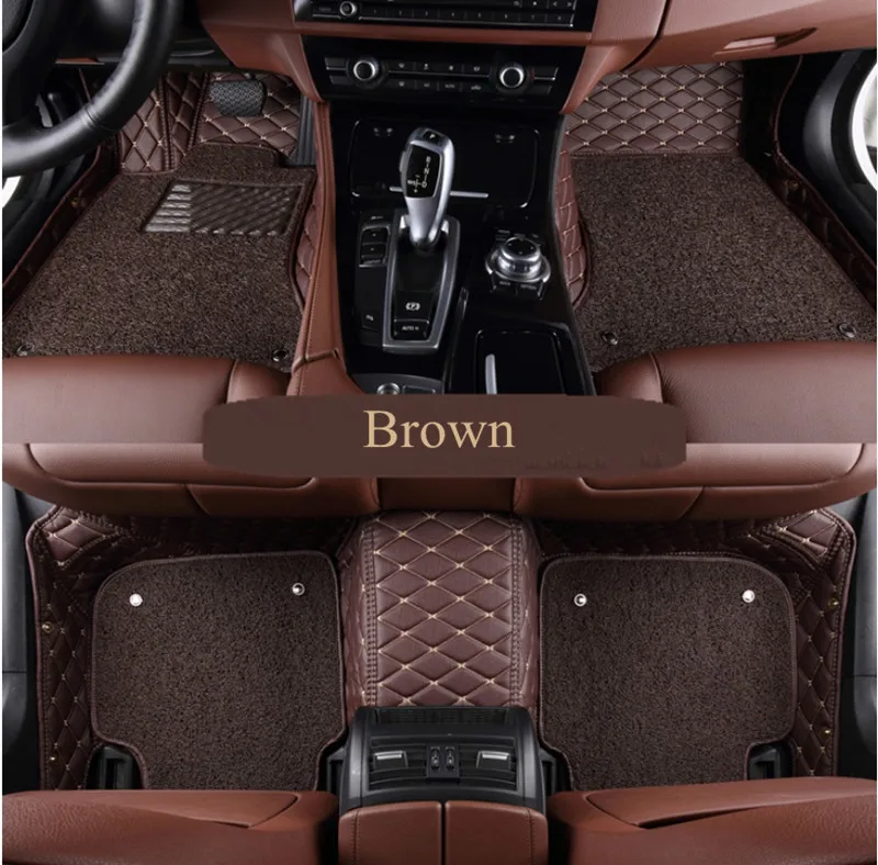 

High quality! Custom special car floor mats for BMW X5 G05 2020 waterproof double layer car carpets for X5 2019,Free shipping