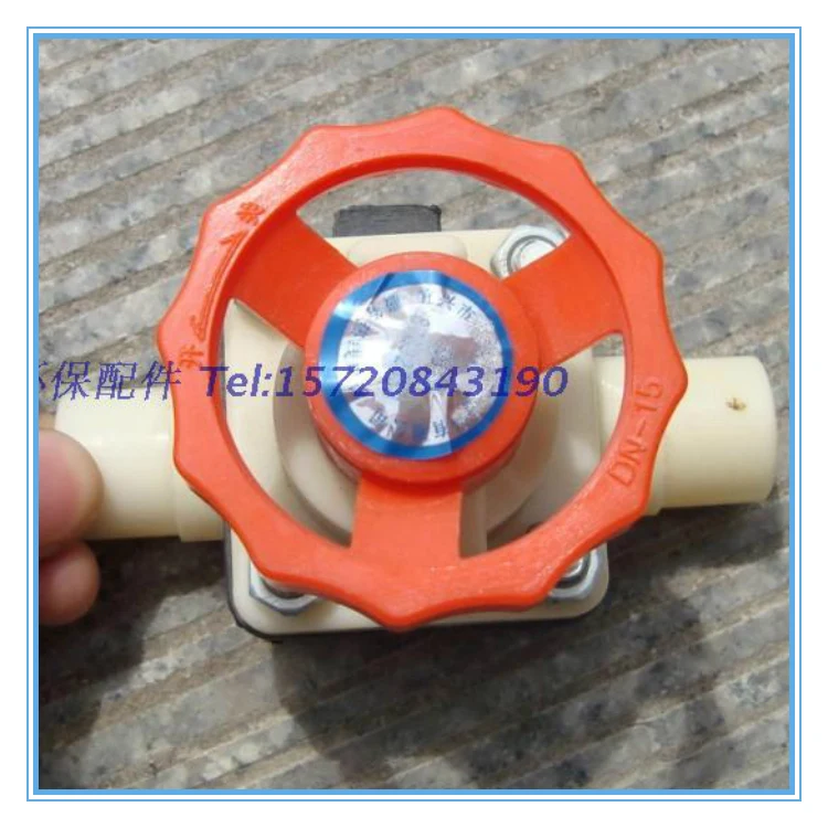 Pipe Valve Accessories DN50/75/90/110/140/160 Plastic ABS Diaphragm Valve Plastic Water Shut-off Valve