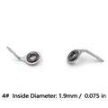 Tamaño 4 1.9mm 0.075in