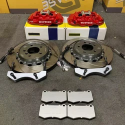 Customize Full Set Rear Brake Kit 4-piston Caliper with Slotted Disc 380*28 mm for Nissan S13 180SX 240SX A31