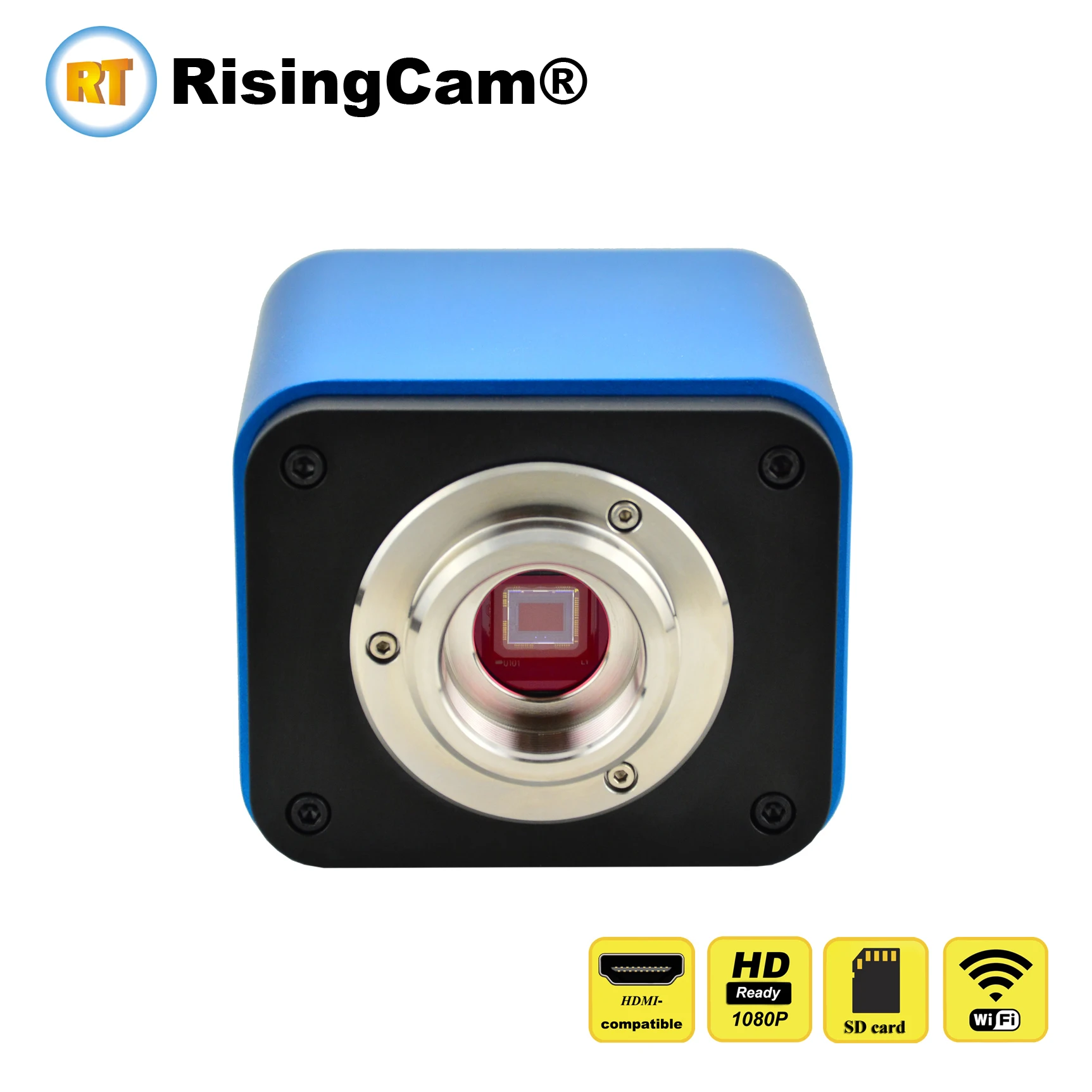 

Цифровой микроскоп RisingCam, 1080 МП, HD, p, Wi-Fi и HDMI, с CMOS-датчиком imx178