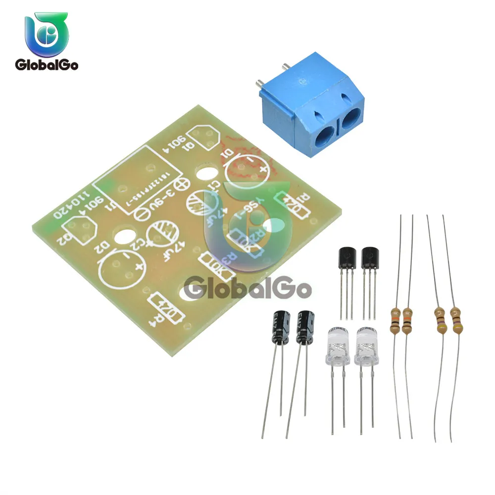 5MM Lampu Berkedip Set Diy Kit