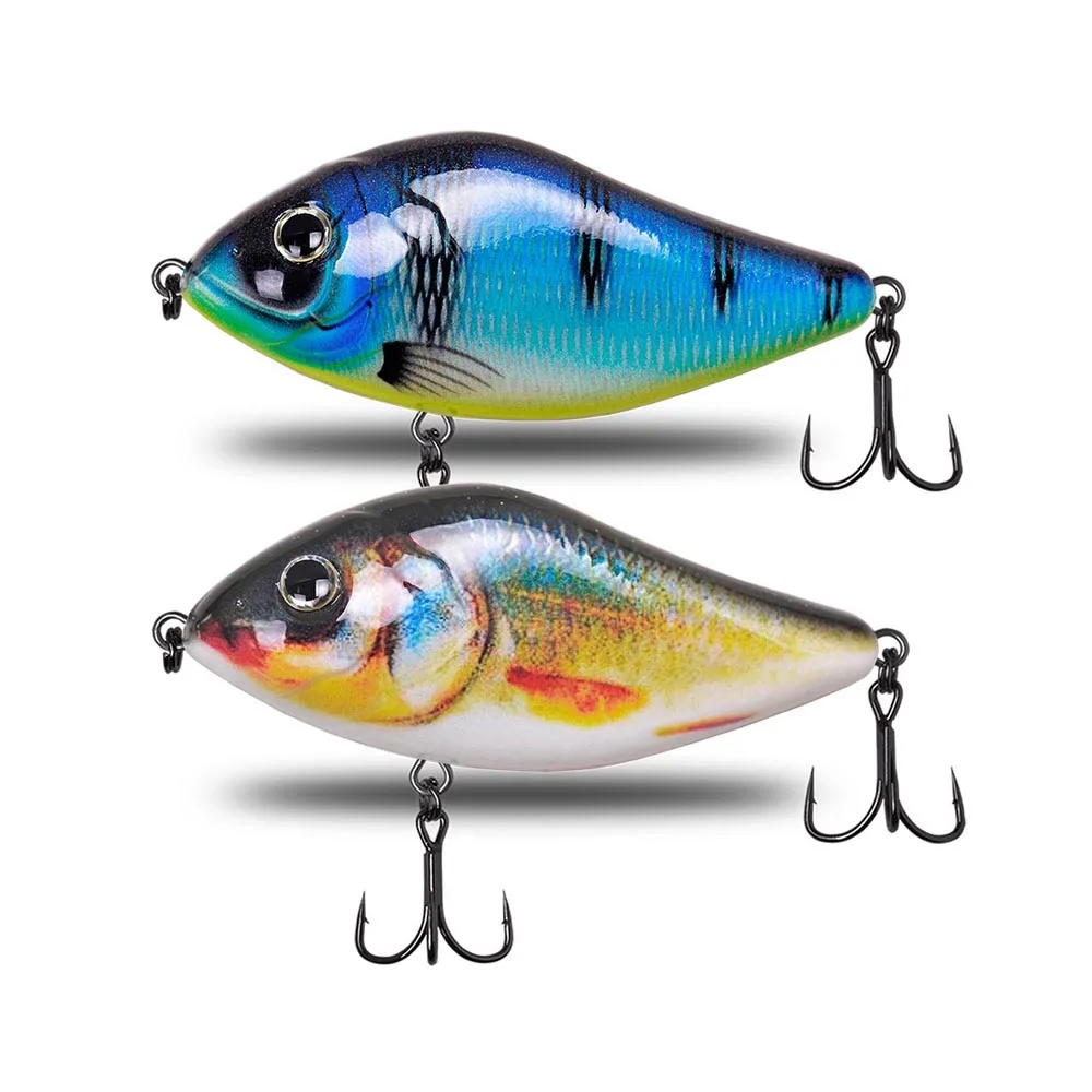 slow sinking jerk bait fishing lure 80mm 25g for pike pesca bass CF LURE New Hot Tackle Musky jerk baits Qulity Hooks