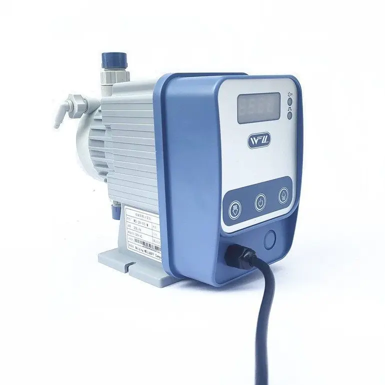 Electromagnetic Diaphragm Metering Pump Dosing Pump Dosing equipment with Acid Alkali Corrosion-resistant Adjustable Flow Pumps