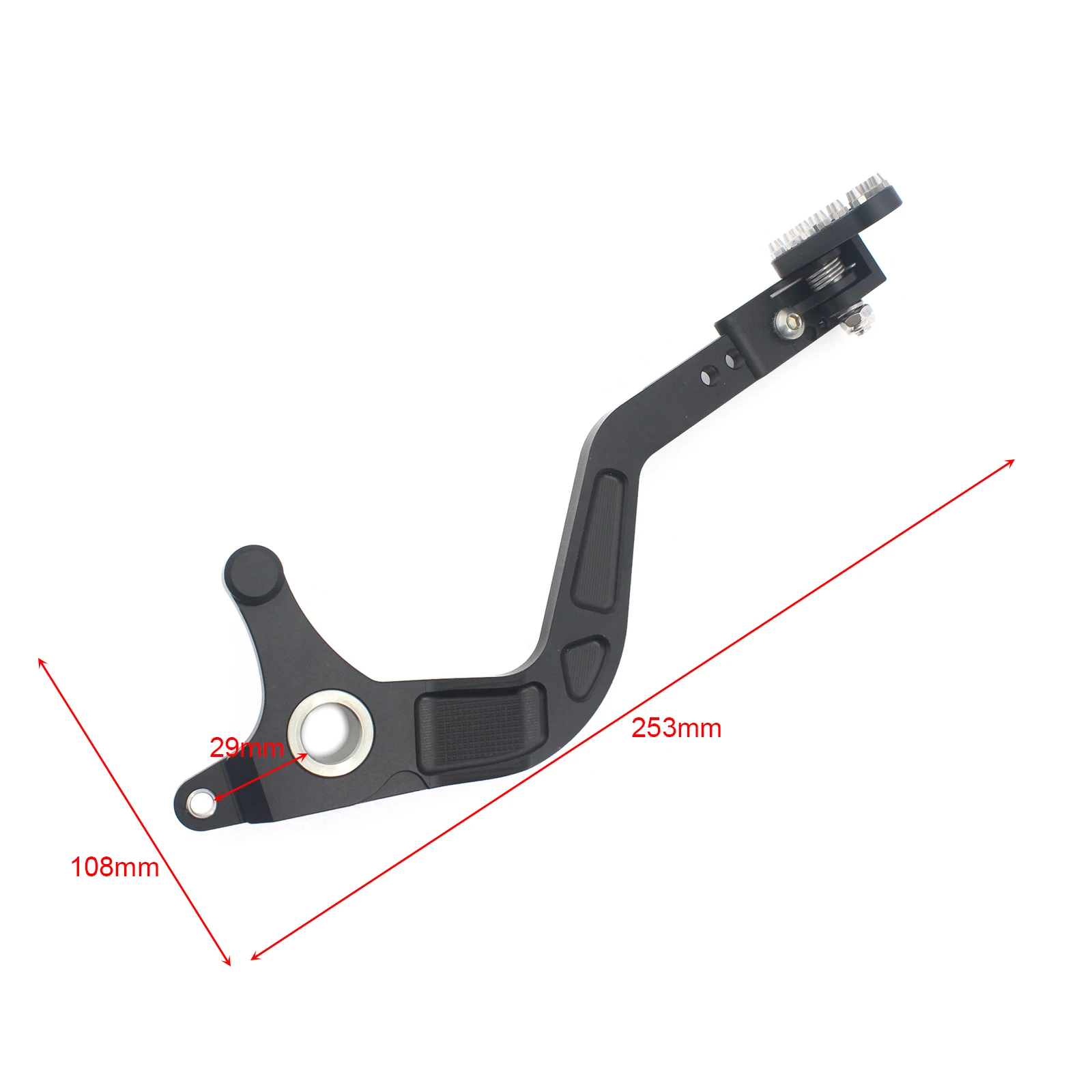 Rear Brake Foot Pedal Lever Foldable For BMW R1200GS Adventure 2008 2009 2010 2011 2012 2013 Motorcycle Aluminum