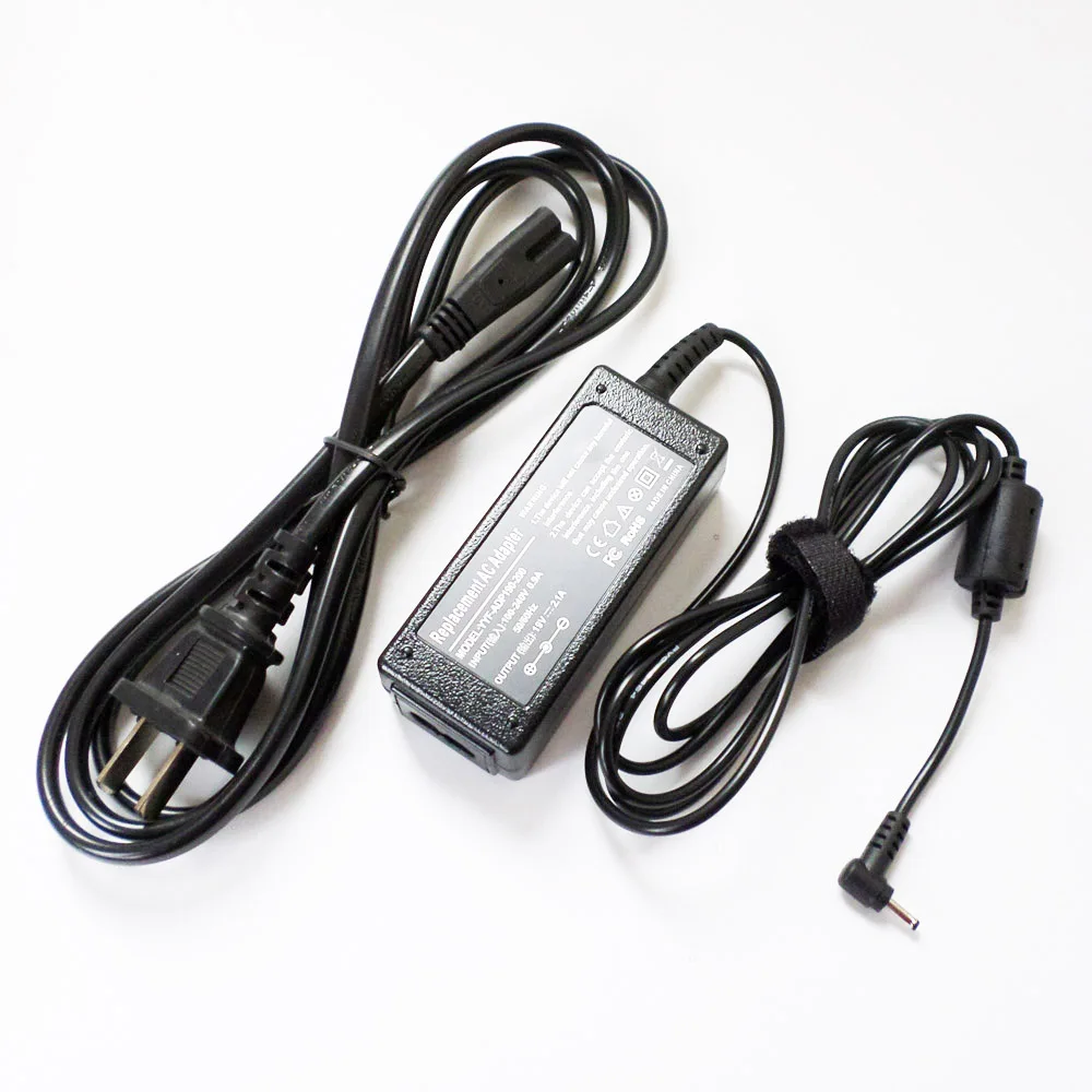 New 40W Netbook AC Adapter Battery Charger Power Supply Cord For Asus Eee PC 1001 1001P 1005 1008HA 1015PE 1101HA EXA0901XH