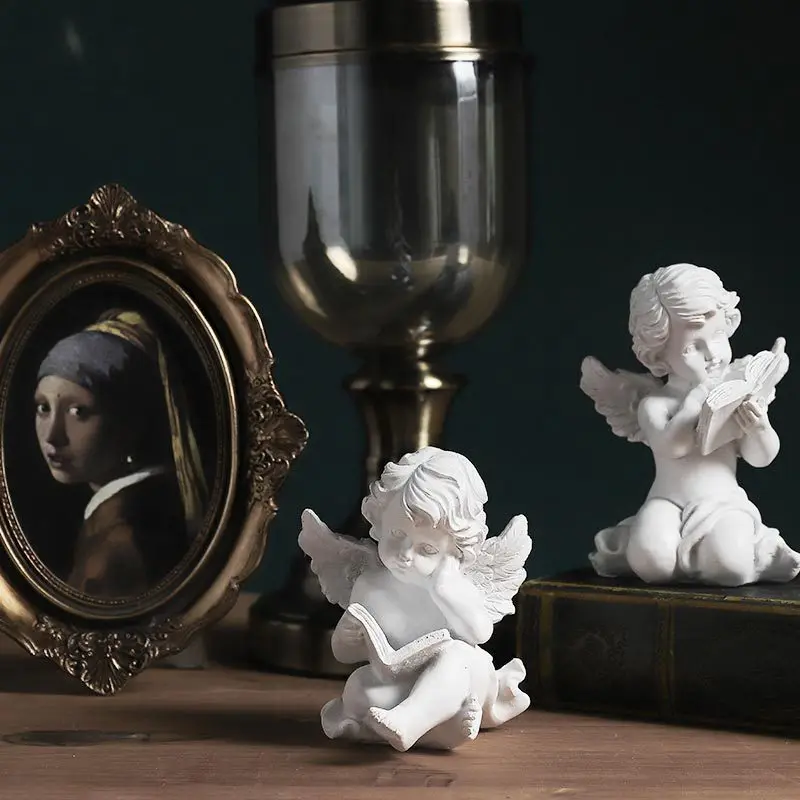 Figurines statue sculpture House living room home decor decorative Angel craft decorations angel