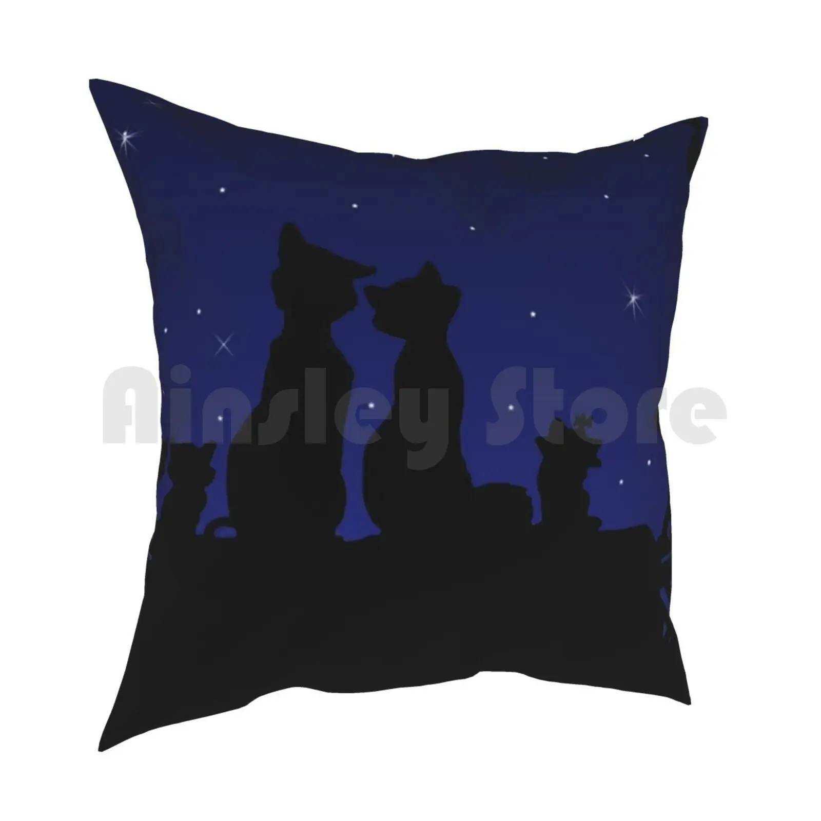 The Cats In Paris Pillow Case Printed Home Soft DIY Pillow cover Aristocats Paris Cats Movies