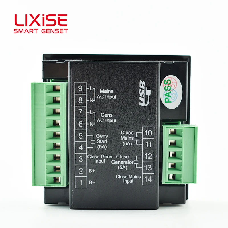 LIXiSE ATS106 Automatic Transfer Switch Controller Module diesel generator control board panel genset part