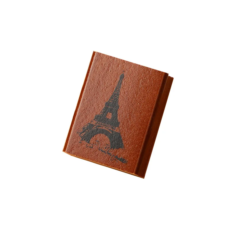 Around The World Diary Stamp Set Wooden Rubber Signet for Children DIY Scrapbooking Planner Card Making