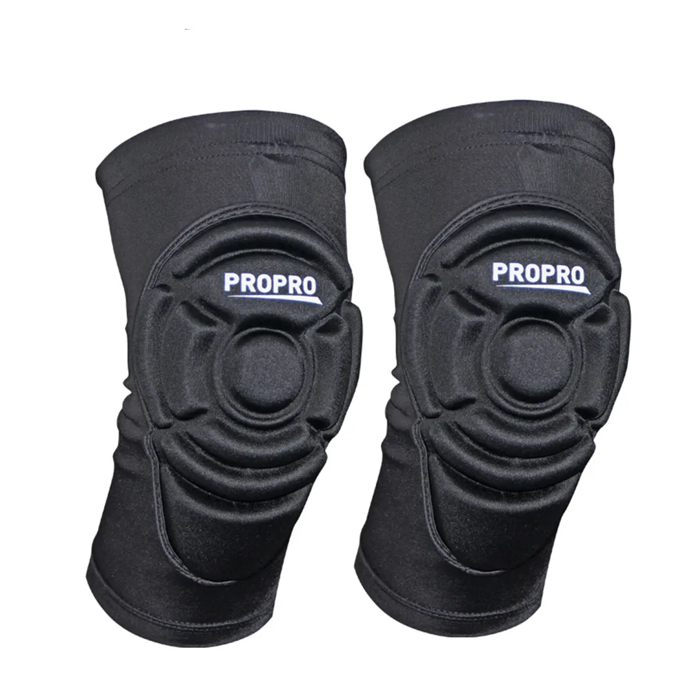 Soft Basketball Knee Pads Black Breathable For Outdoor Ski Skating Roller Skating Riding Sports Equipment To Girls/Boys