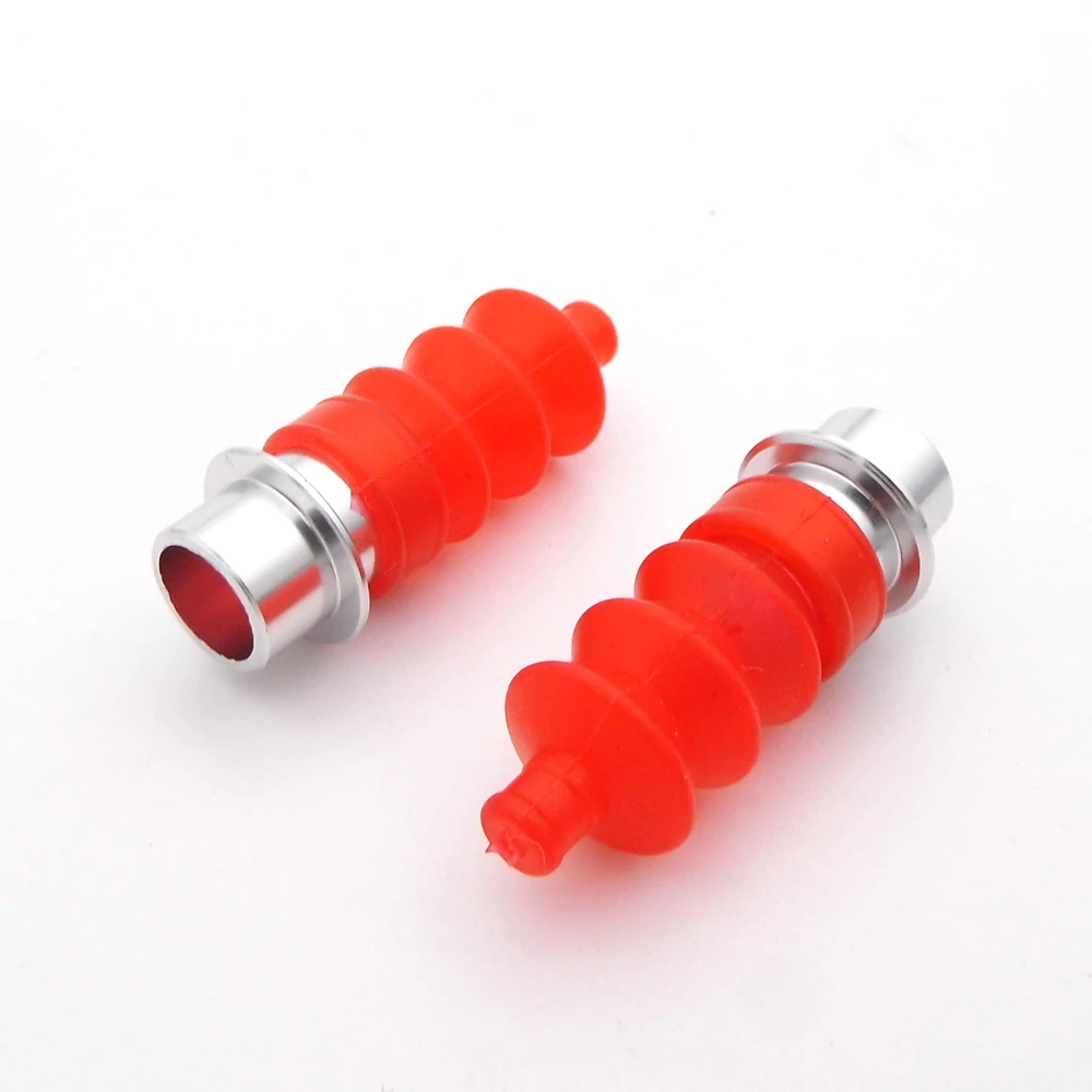 2PCS 1.8-3mm Linkage Waterproof Rubber Bellow Radio Box Sleeve for RC Boat Marine Yacht Shrimp Boat