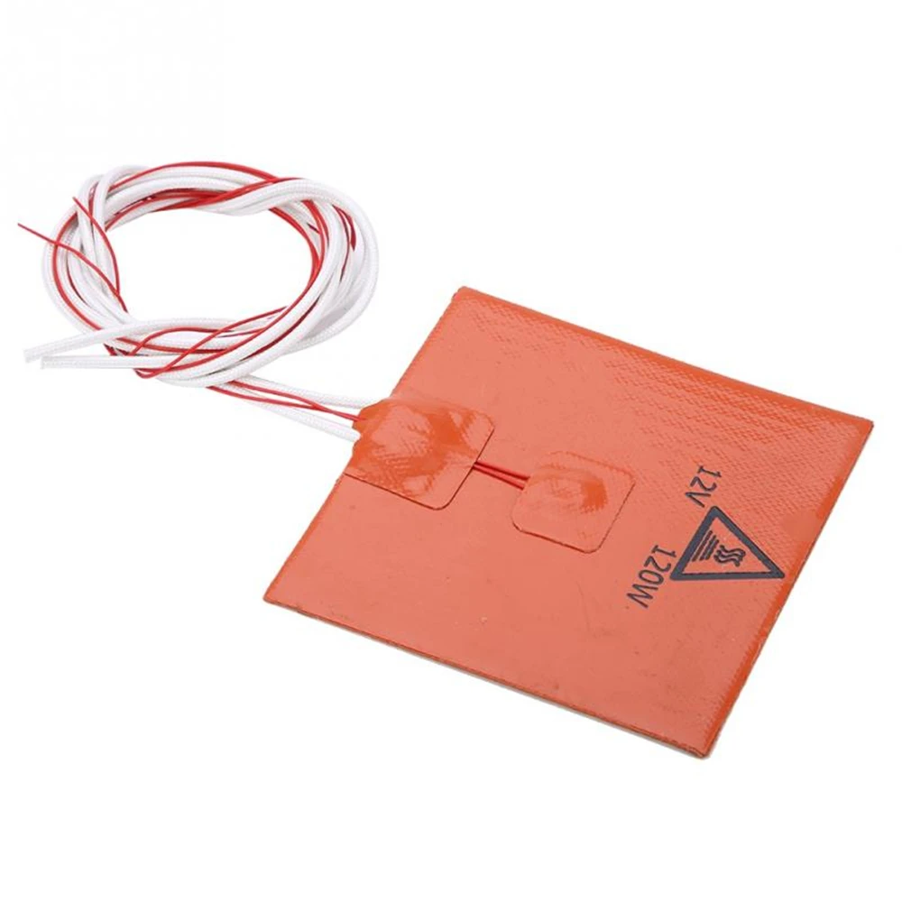 3D Printer Hot Bed 3D Printer Accessories Silicone Hot Heated Bed Heating Pad